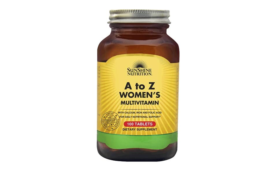 Sunshine Nutrition A-Z Women's Multivitamin 100's - Saha Jamal Pharmacy